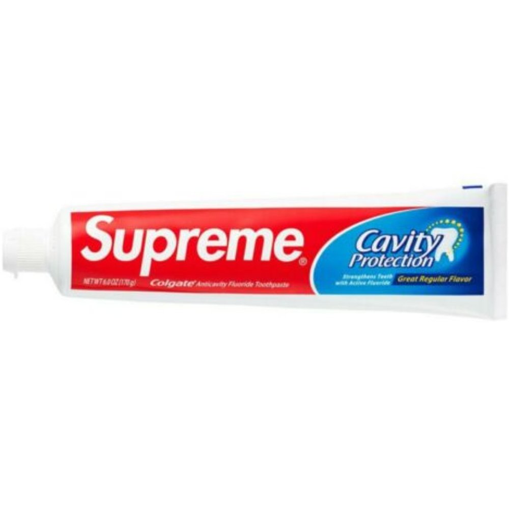 Supreme x Colgate toothpaste FW20